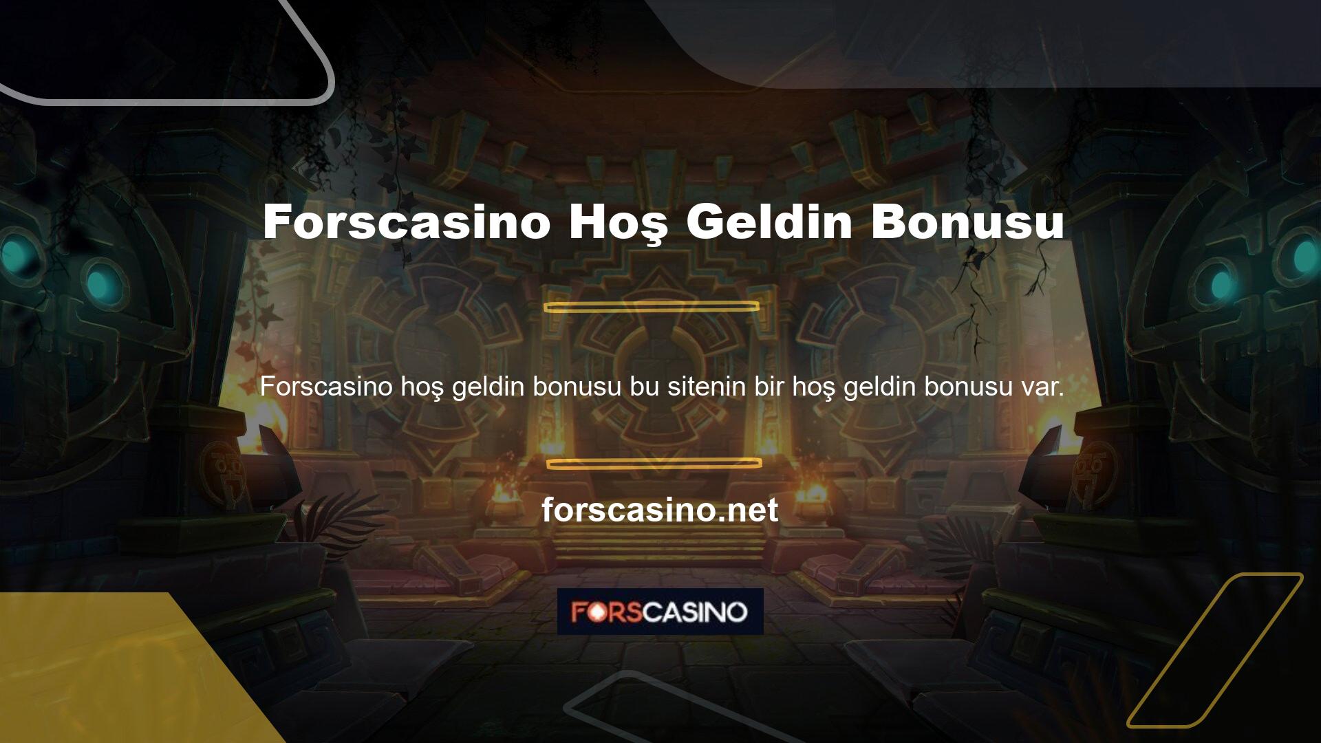 Casinoda hoş geldin bonusundan yararlanabilirsiniz